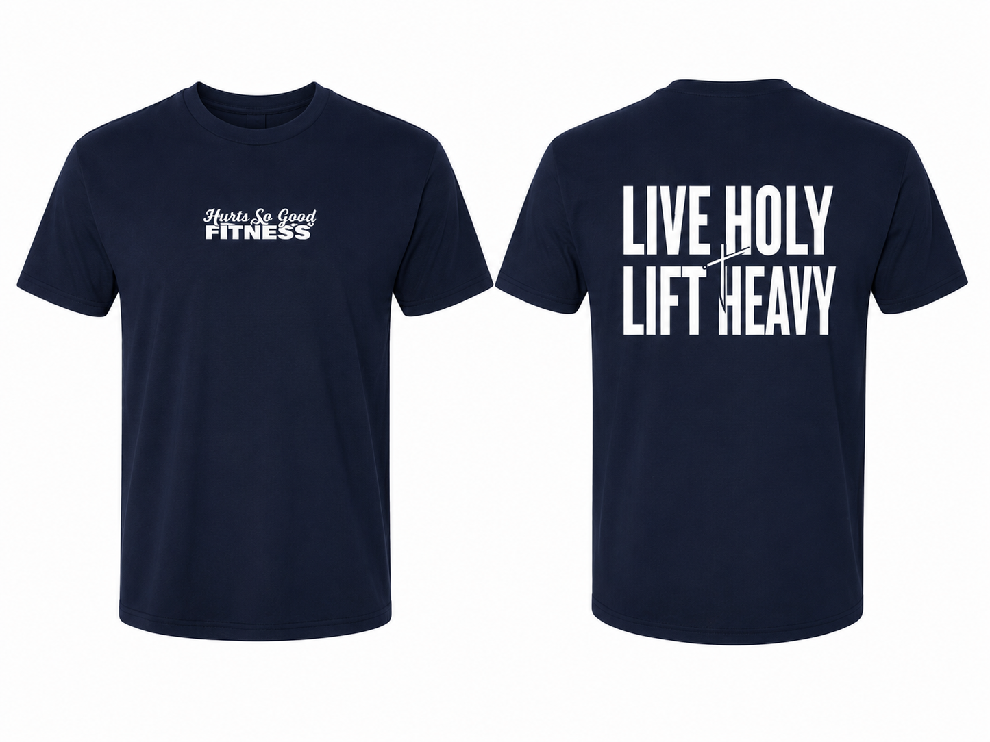 Navy Blue- Live Holy, Lift Heavy